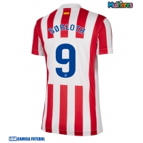 Camisa de Futebol Atletico Madrid Alexander Sorloth #9 Equipamento Principal Mulheres 2025-26 Manga Curta